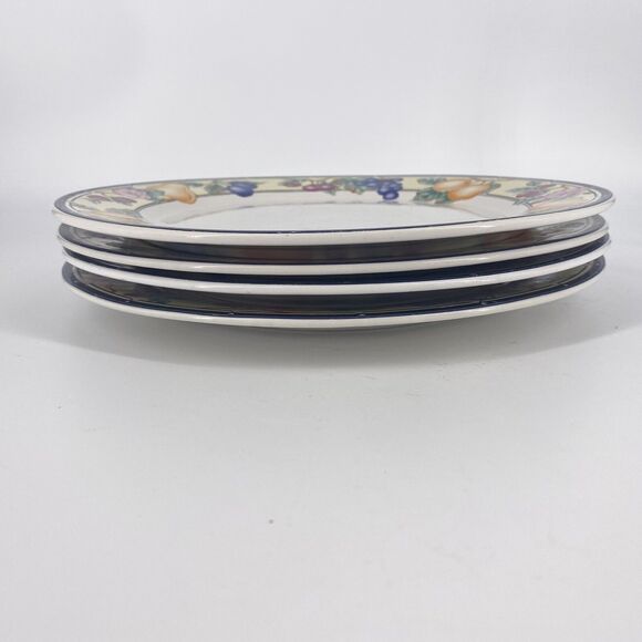 Set of 4 Oneida The Select Collection Orchard Dinner Plate 10 3/4” - Picture 5 of 6